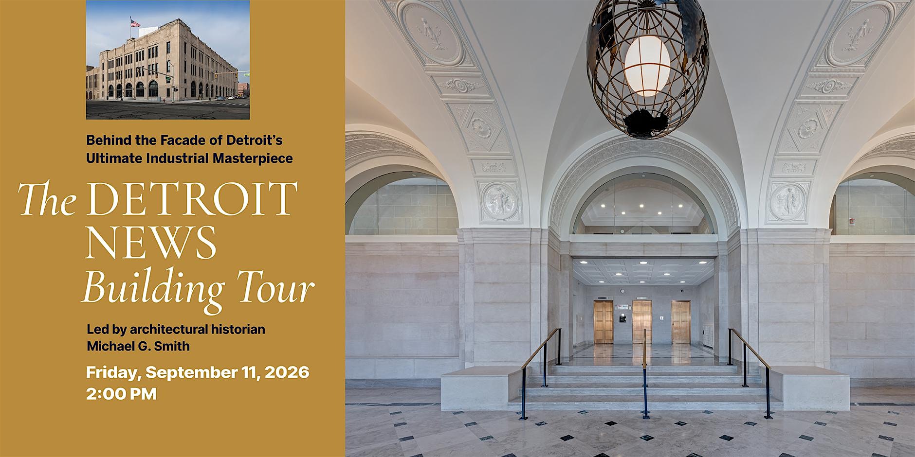The Detroit News Building Tour