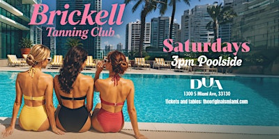 Dua Miami Pool Party | Labor Day Weekend | Brickell Tanning Club
