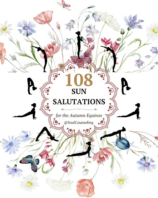 108 Sun Salutations for the Autumn Equinox