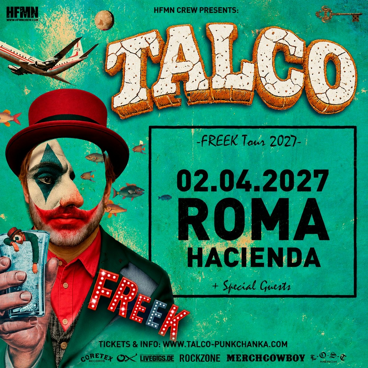 TALCO Freek Tour - Roma