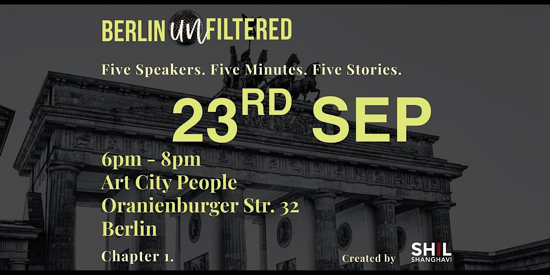 Berlin Unfiltered: Chapter 1