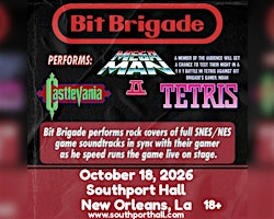 Bit Brigade Performs “Mega Man II” + “Castlevania” + “Tetris” LIVE
