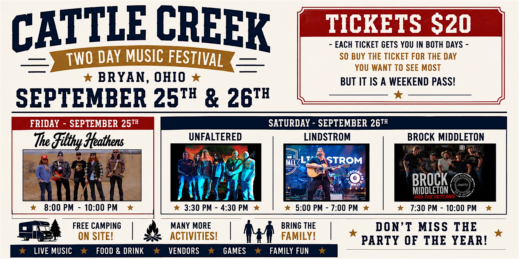 Cattle Creek 2-Day Autumn JamFest