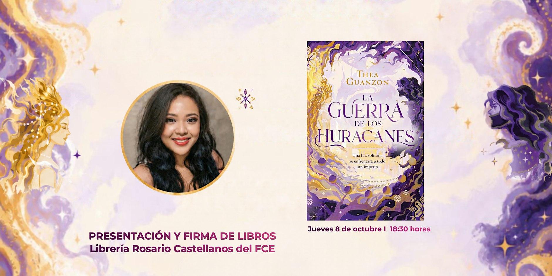 PRESENTACIÓN & FIRMA - THEA GUANZON EN CDMX
