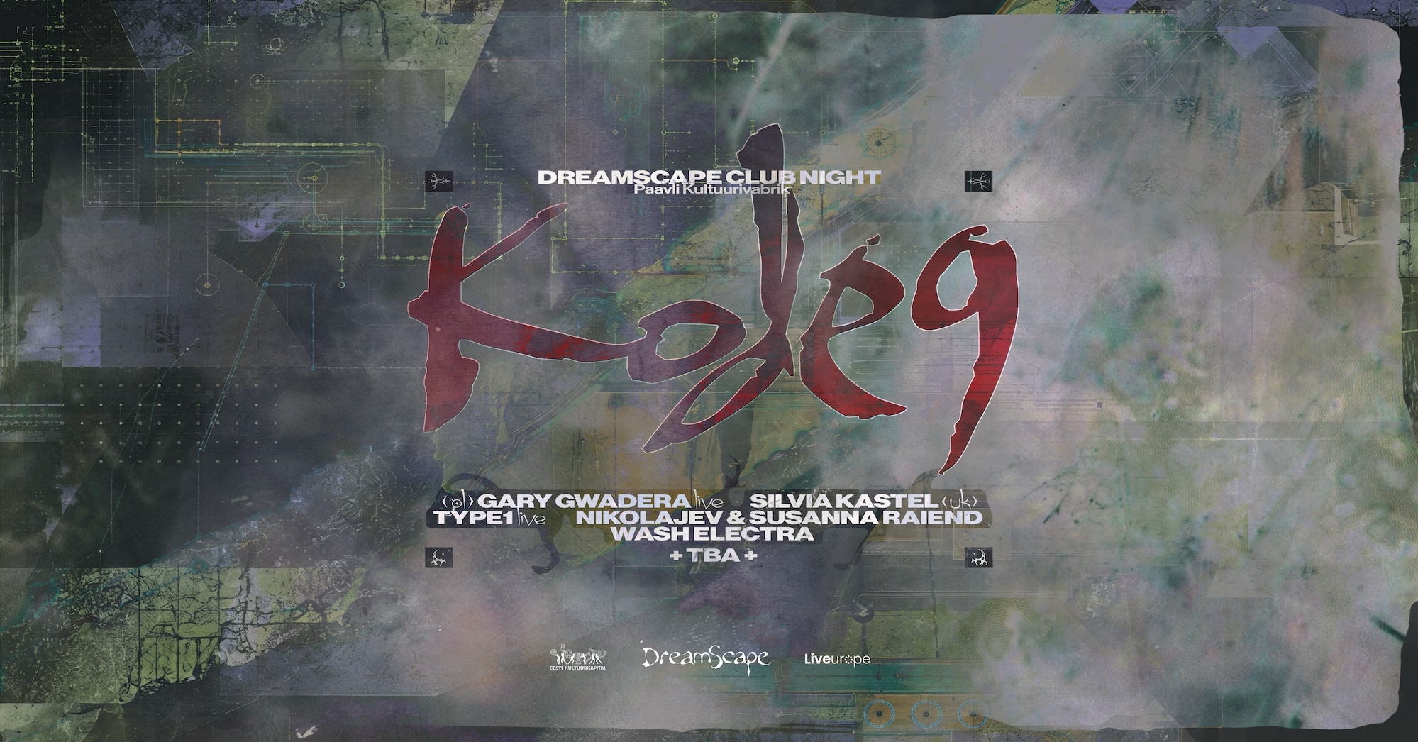 Dreamscape Club Night: Kode9 (UK / Hyperdub)