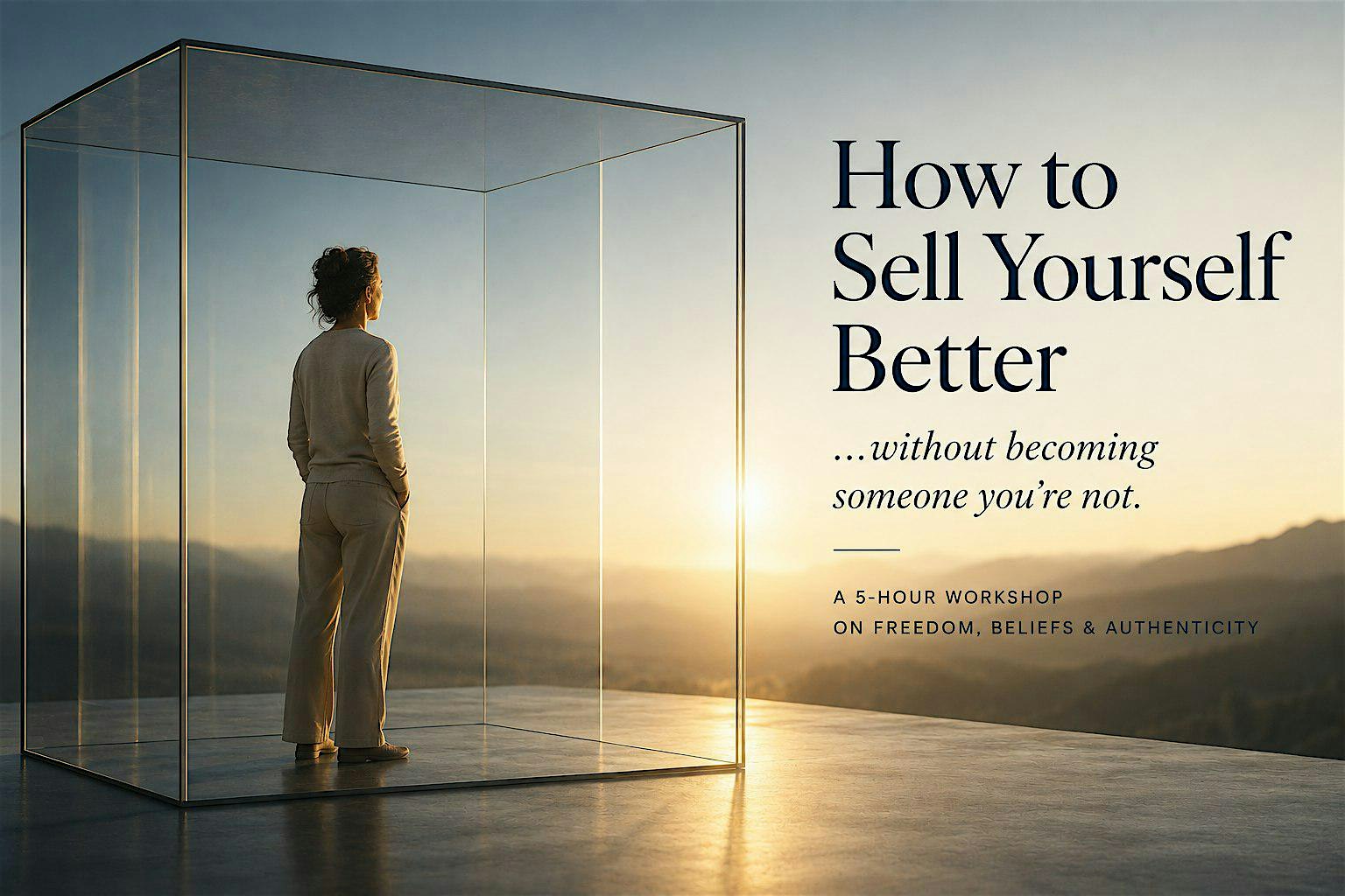 How to Sell Yourself Better