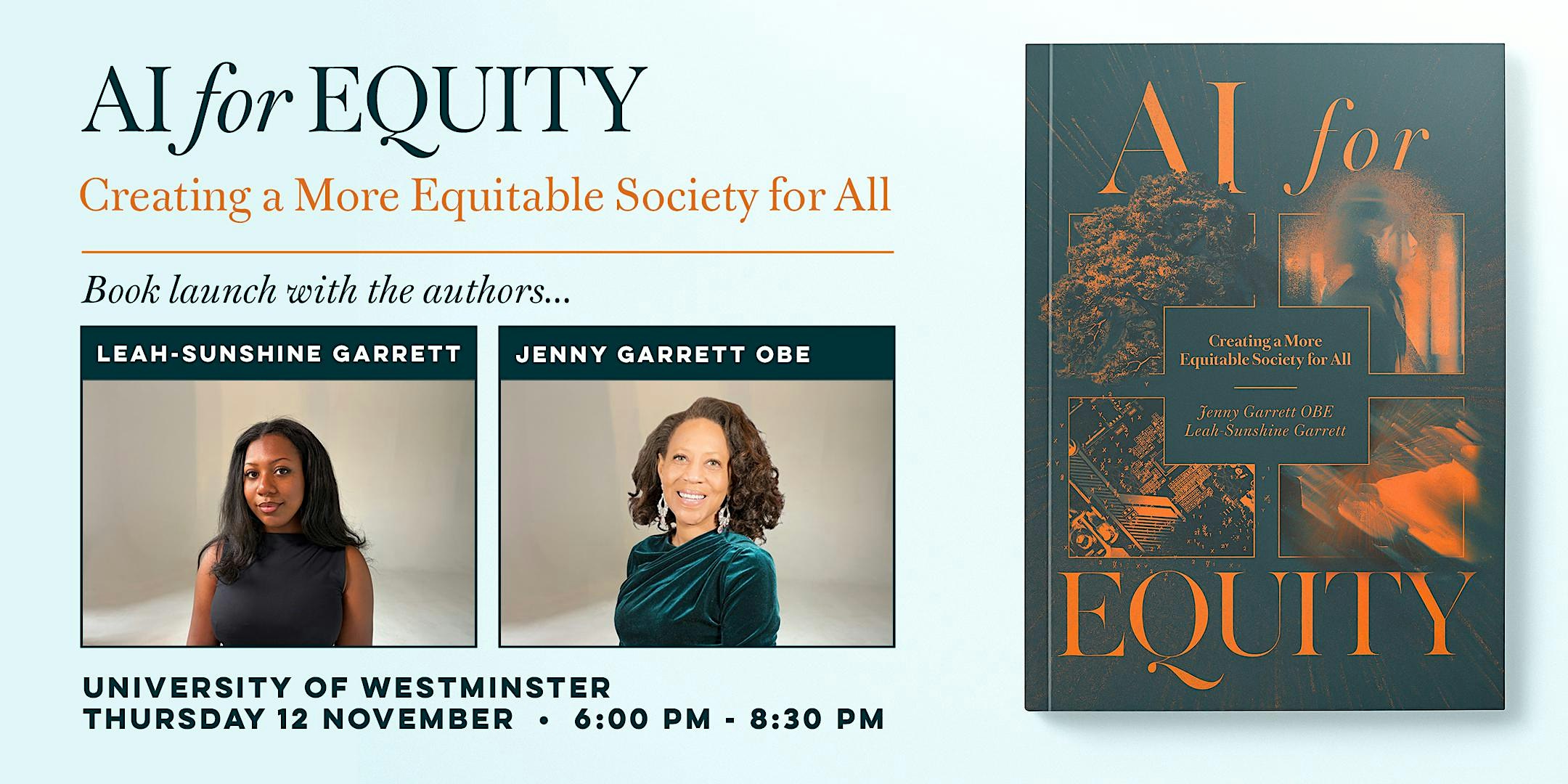 AI for Equity book launch (London)
