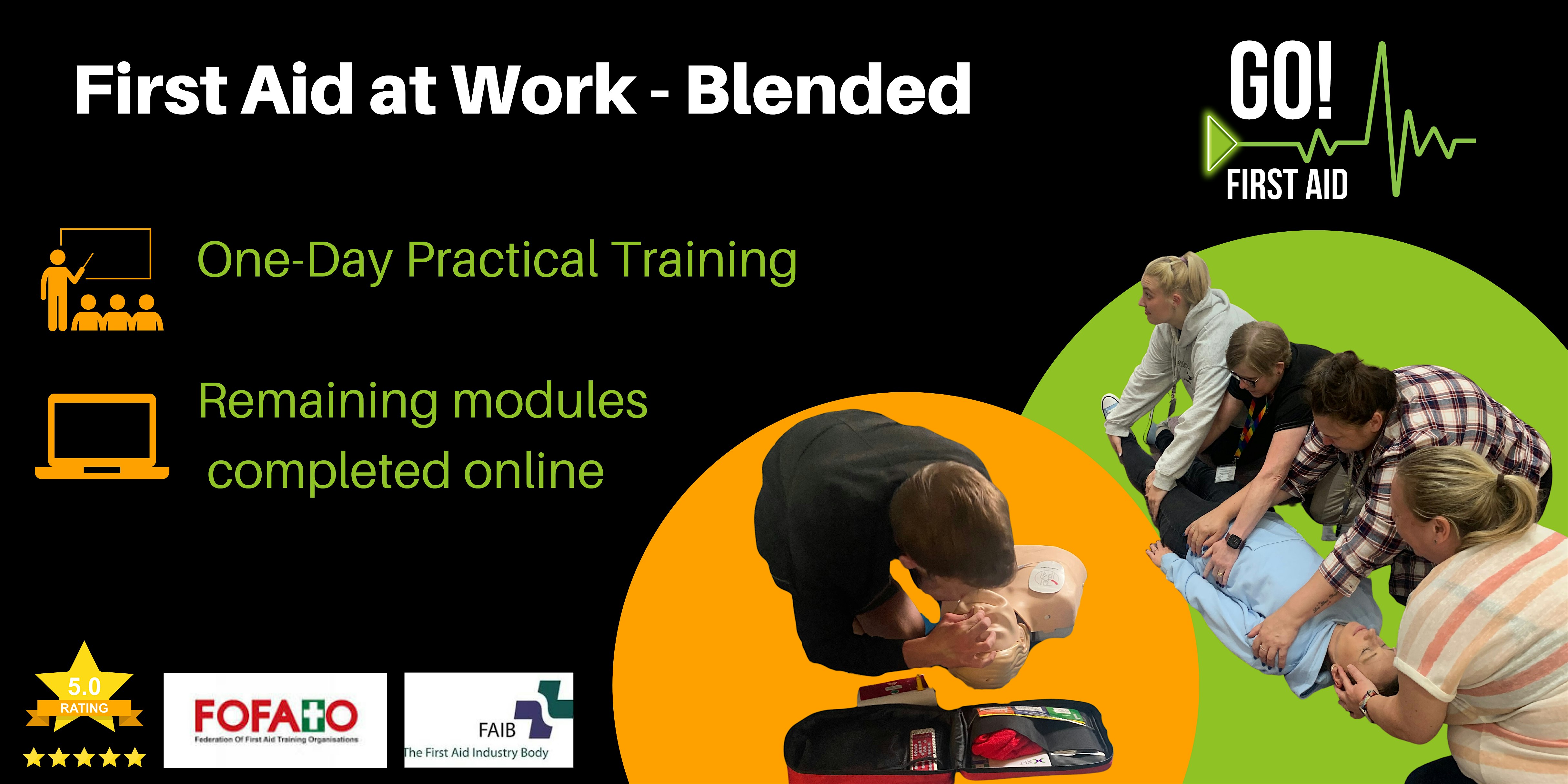 First Aid at Work Blended -  Oldham
