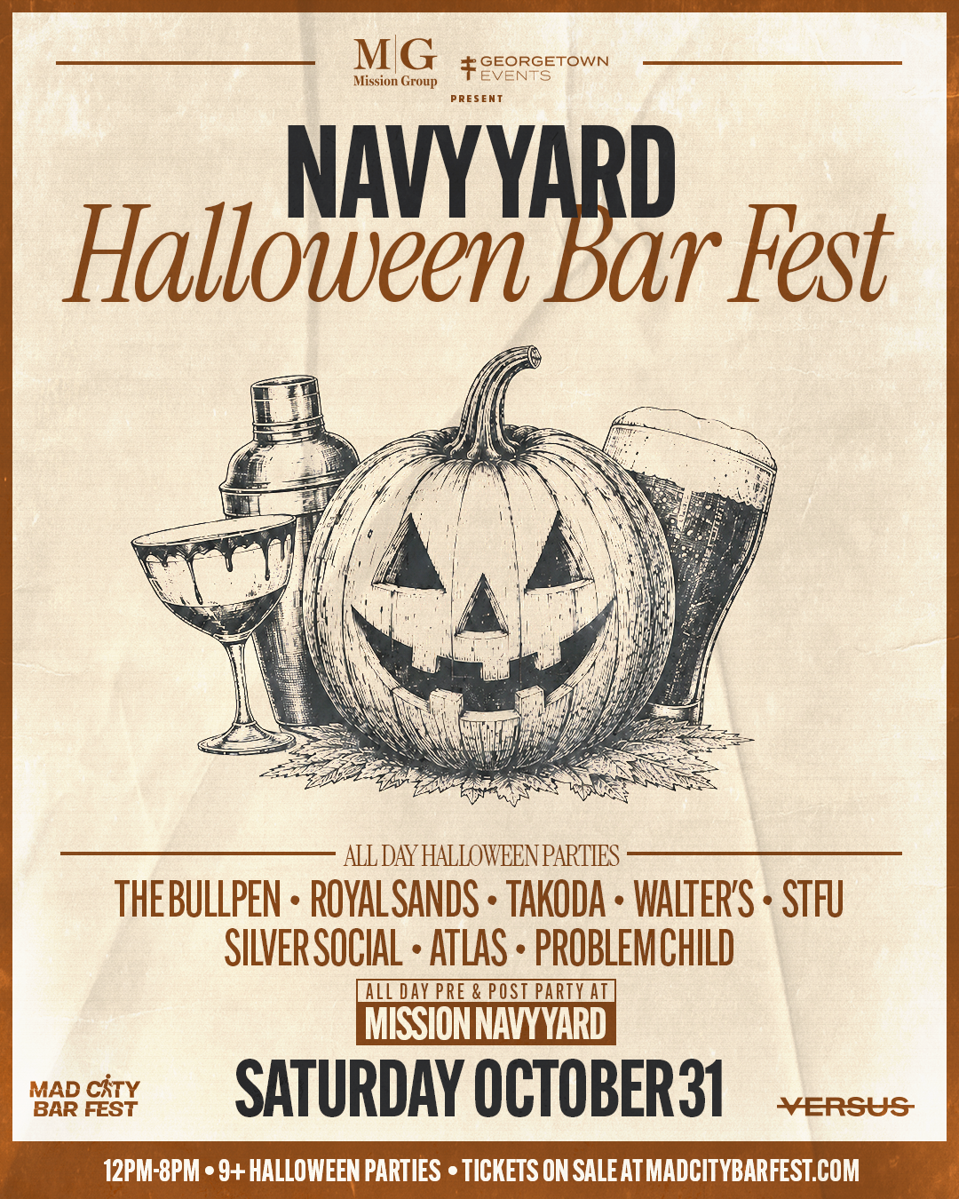 Navy Yard Halloween Bar Fest
