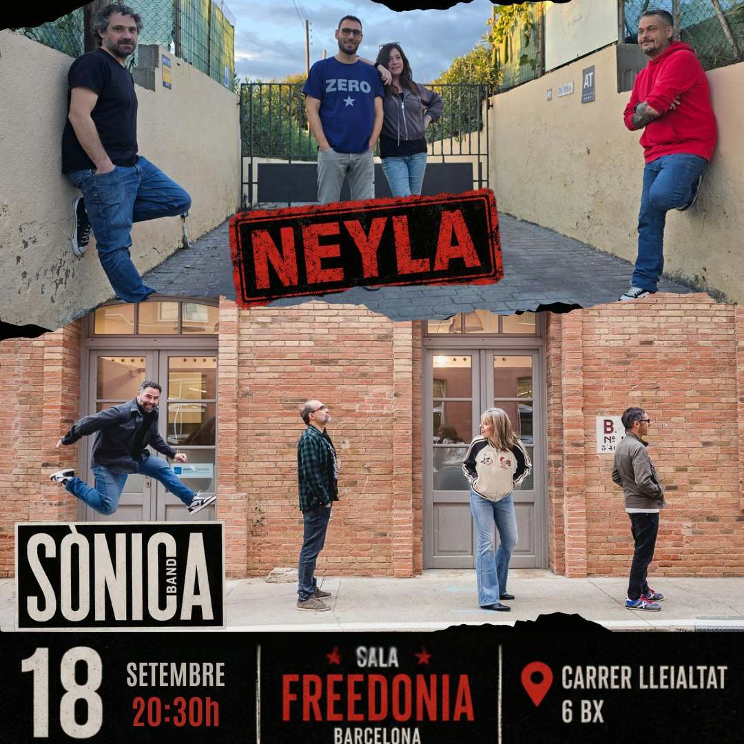 Rock a 2 bandes: Neyla i Sònica Band