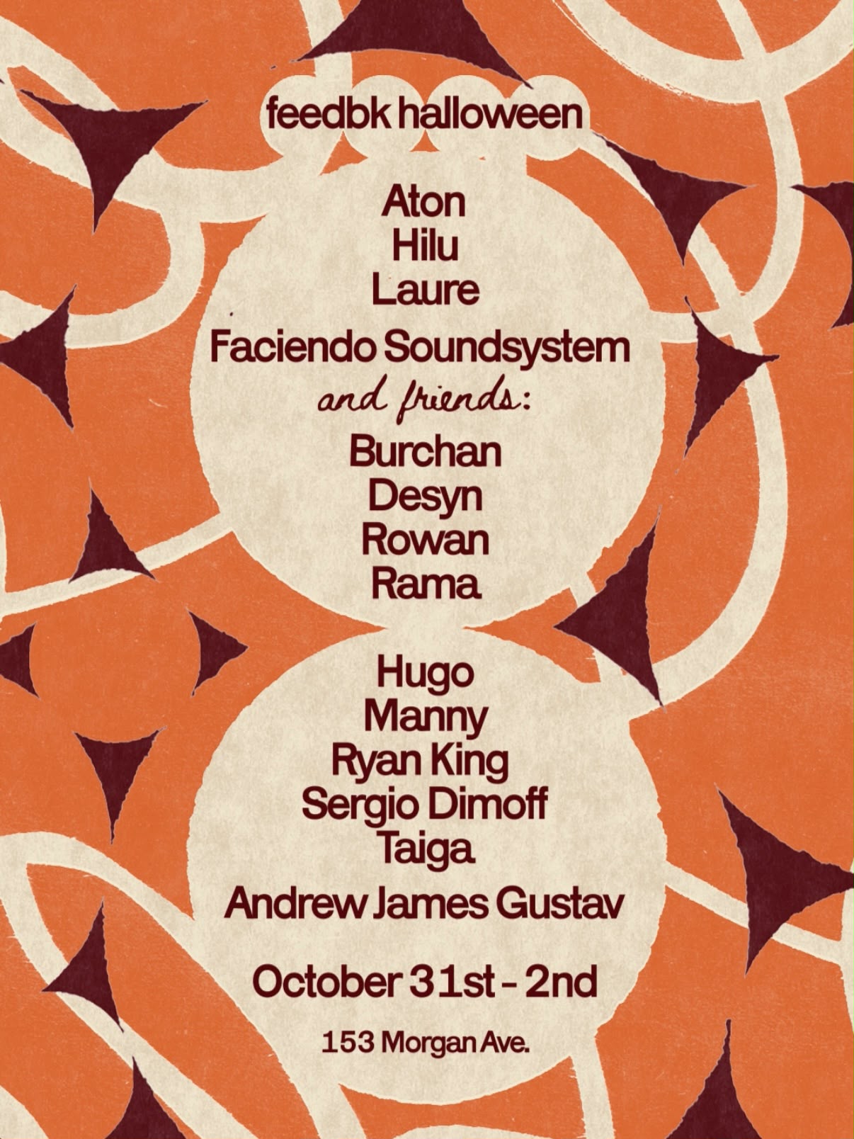 feedbk Halloween with Faciendo Soundsystem and friends
