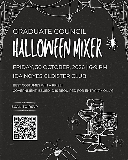 Graduate Council Presents: Halloween Mixer
