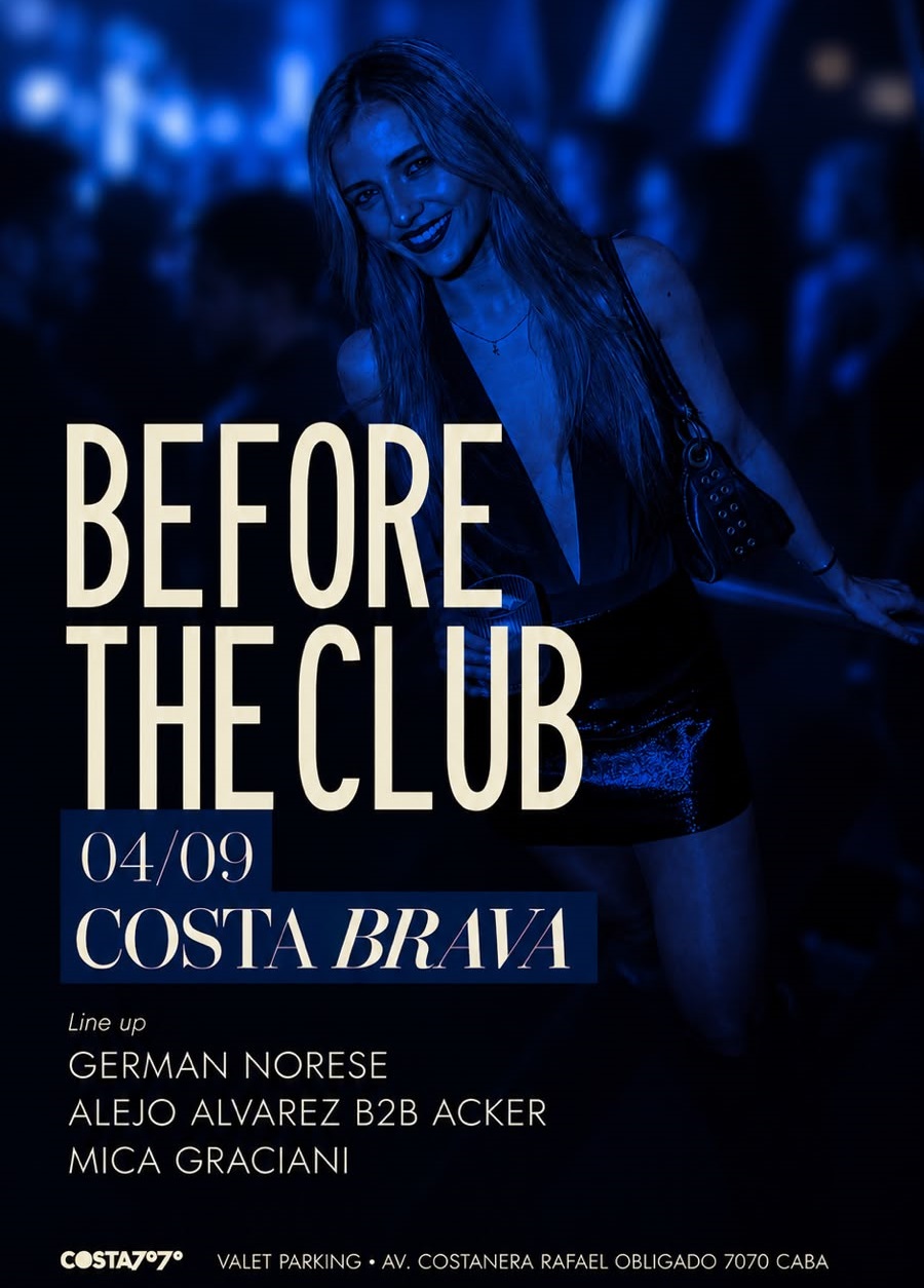 Germán Norese - Before the Club, Costa 7070 Costanera