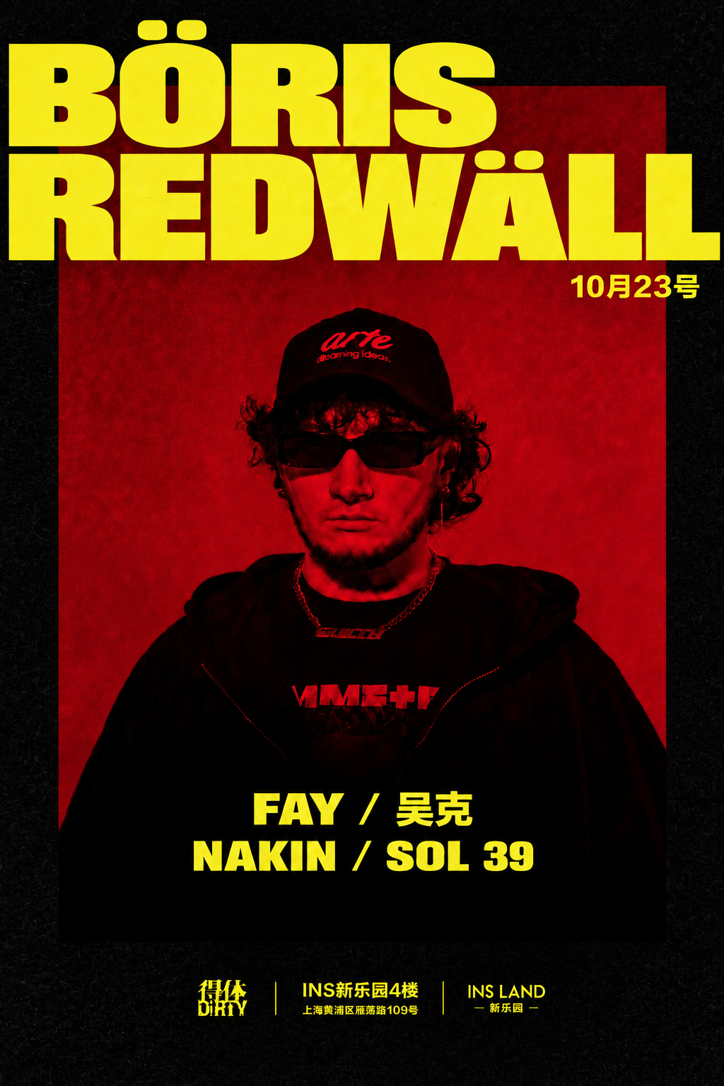 DIRTYHOUSE presents BORIS REDWALL