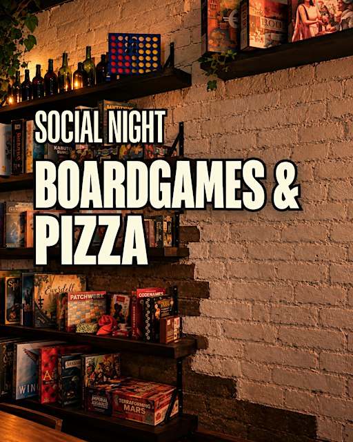 Pizza and Board Game Evening - Clifton Hill/Collingwood 1st October