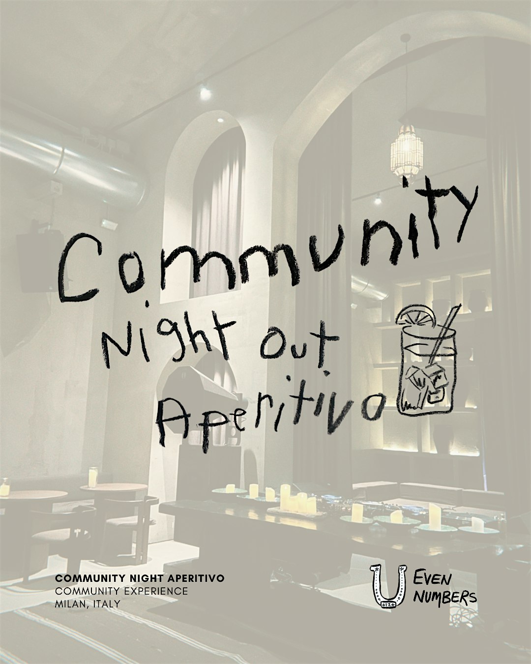 Community Night Out Aperitivo - Internationals & Italians in Milan