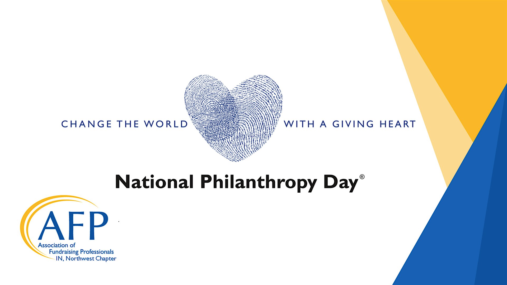 National Philanthropy Day