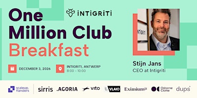 One Million Club Breakfast @Intigriti - Dec 3