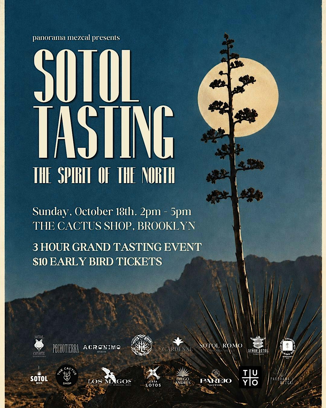 Sotol Grand Tasting | Sotol Week 2026
