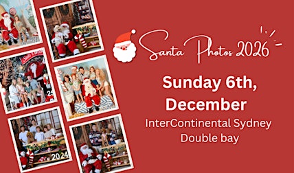 2026 SANTA PHOTOS - DOUBLE BAY (Sunday 6th of December)