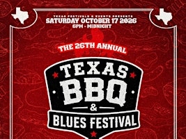 26th Annual Texas BBQ & Blues Festival
