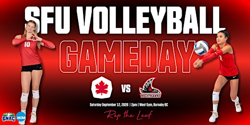 SFU Volleyball vs. Northwest Nazarene University