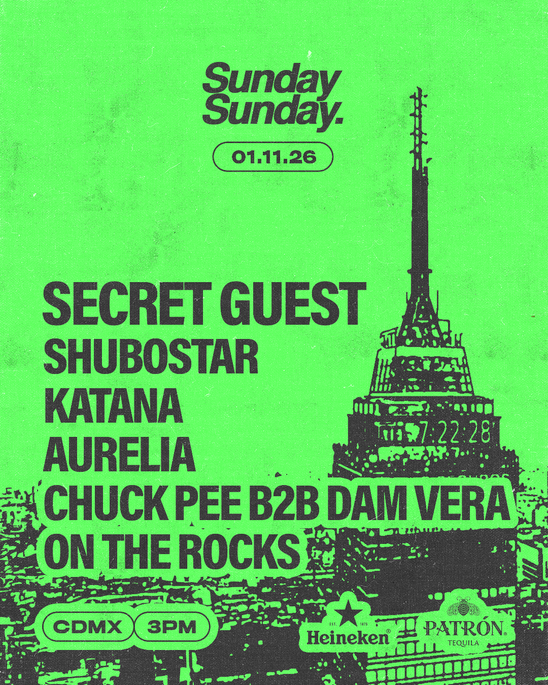 Sunday Sunday CDMX: 01.11.26