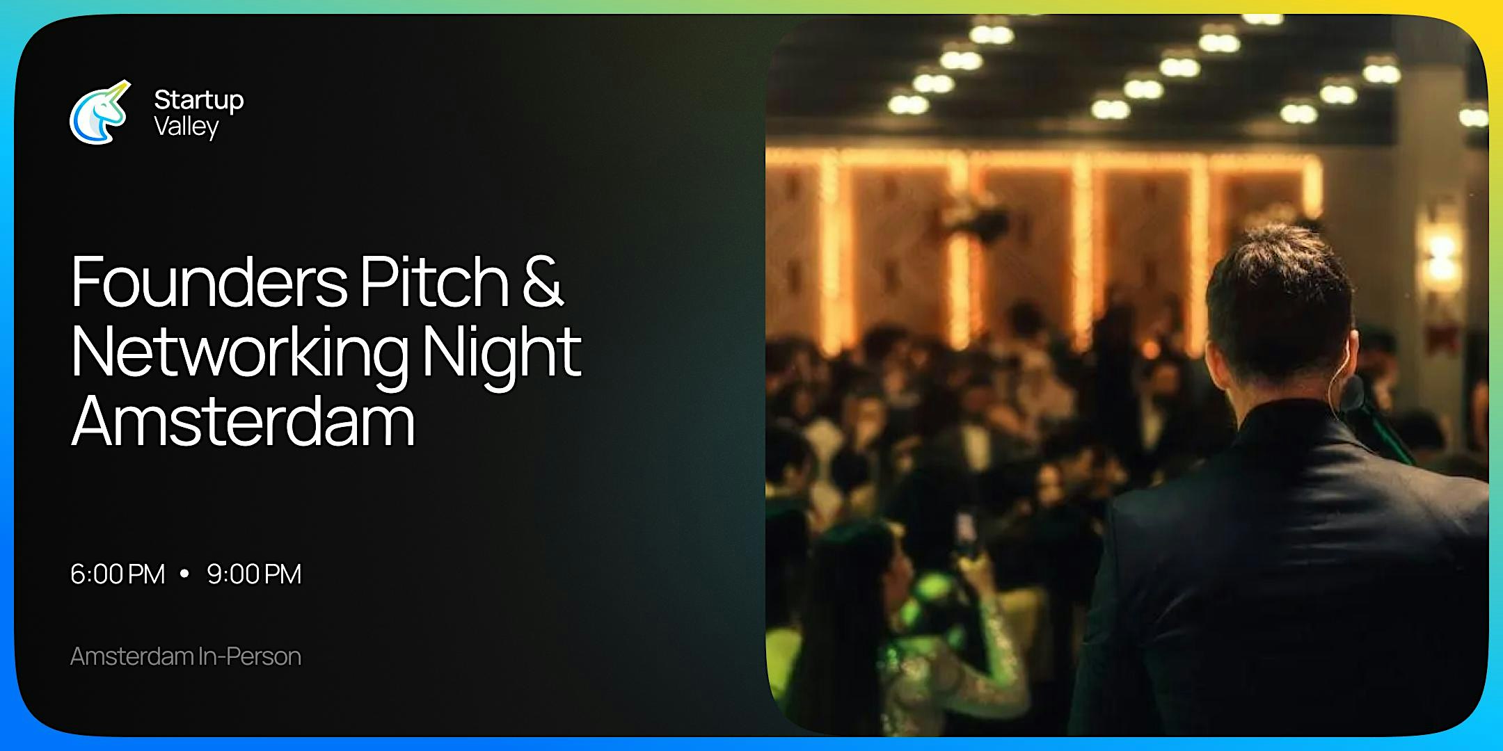 AI & Tech Networking Event in Amsterdam by Startup Valley