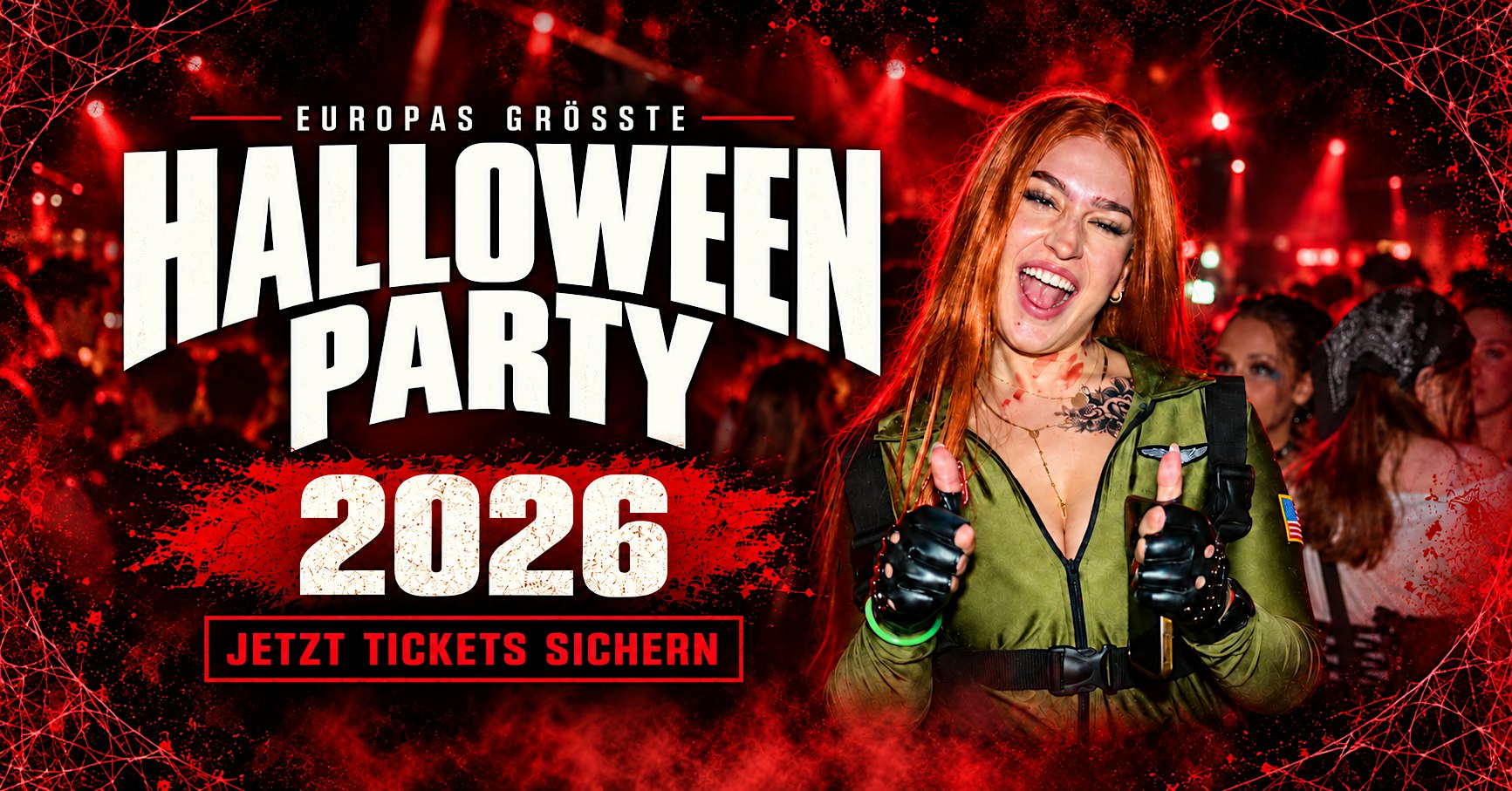HAMBURGS GRÖßTE HALLOWEEN PARTY - FAST AUSVERKAUFT