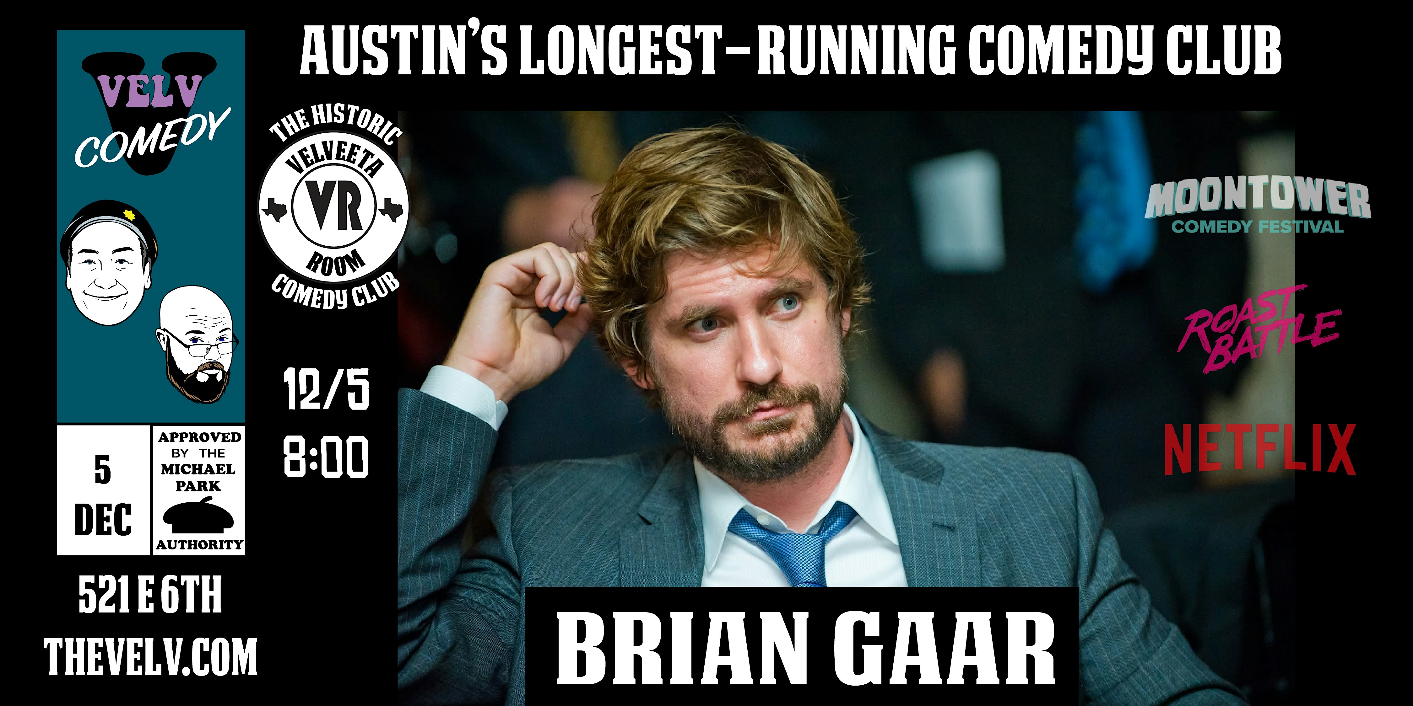 Brian Gaar - Live Comedy