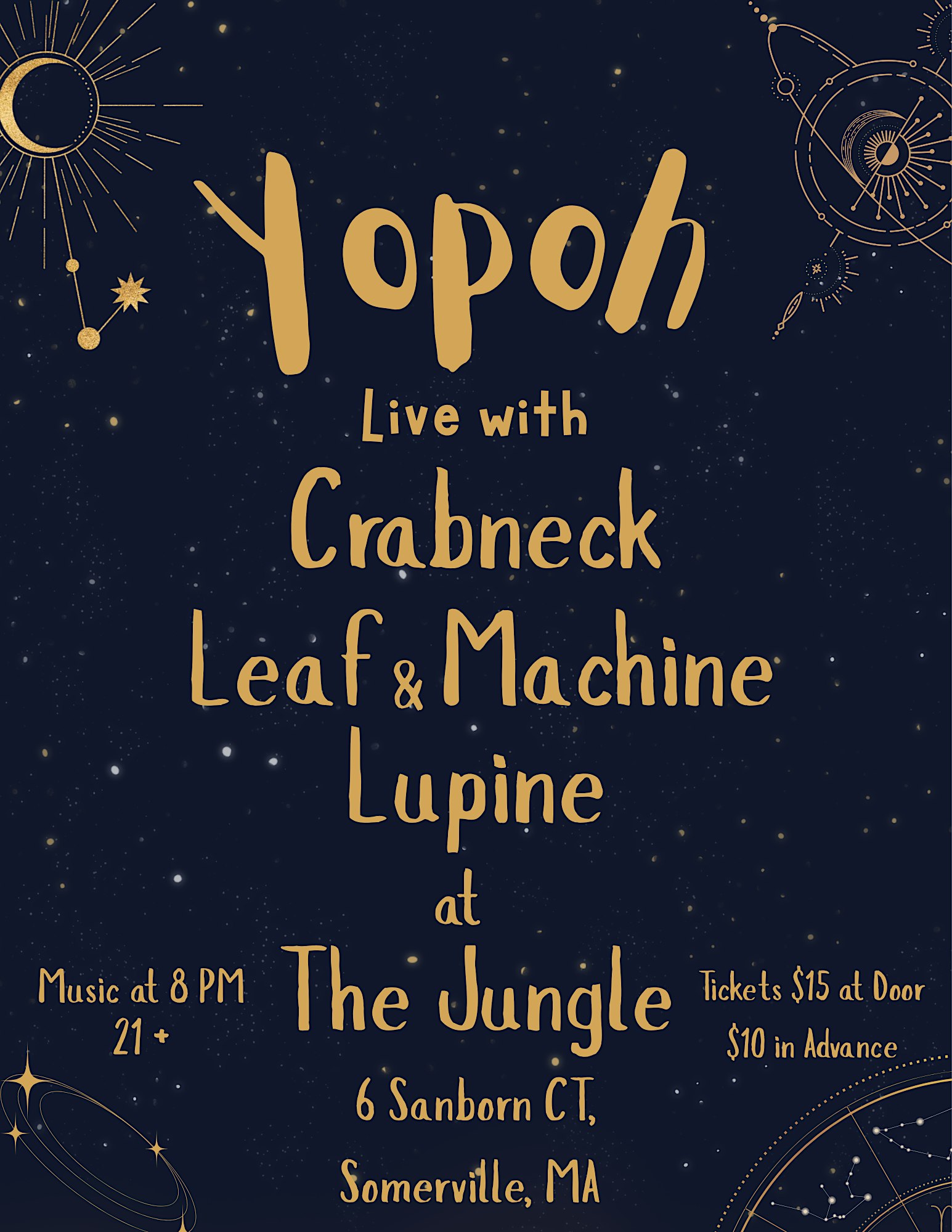 Yopoh | Crabneck | Leaf and Machine | Lupine