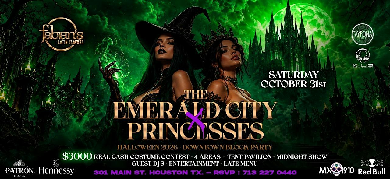 THE EMERALD CITY  X PRINCESSES HALLOWEEN 2026
