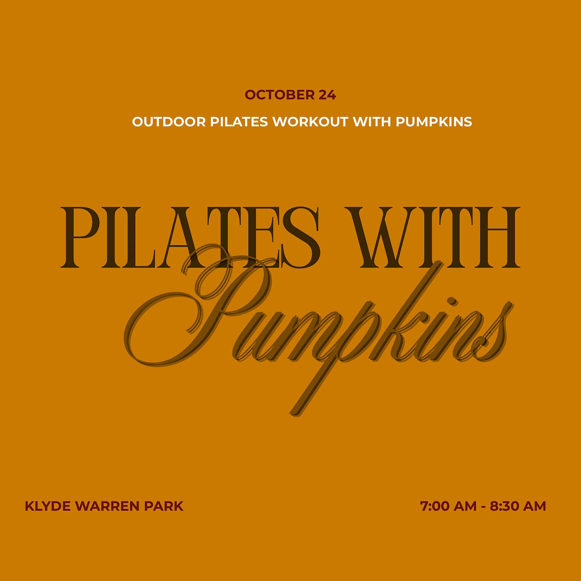 Pilates with Pumpkins | DFW