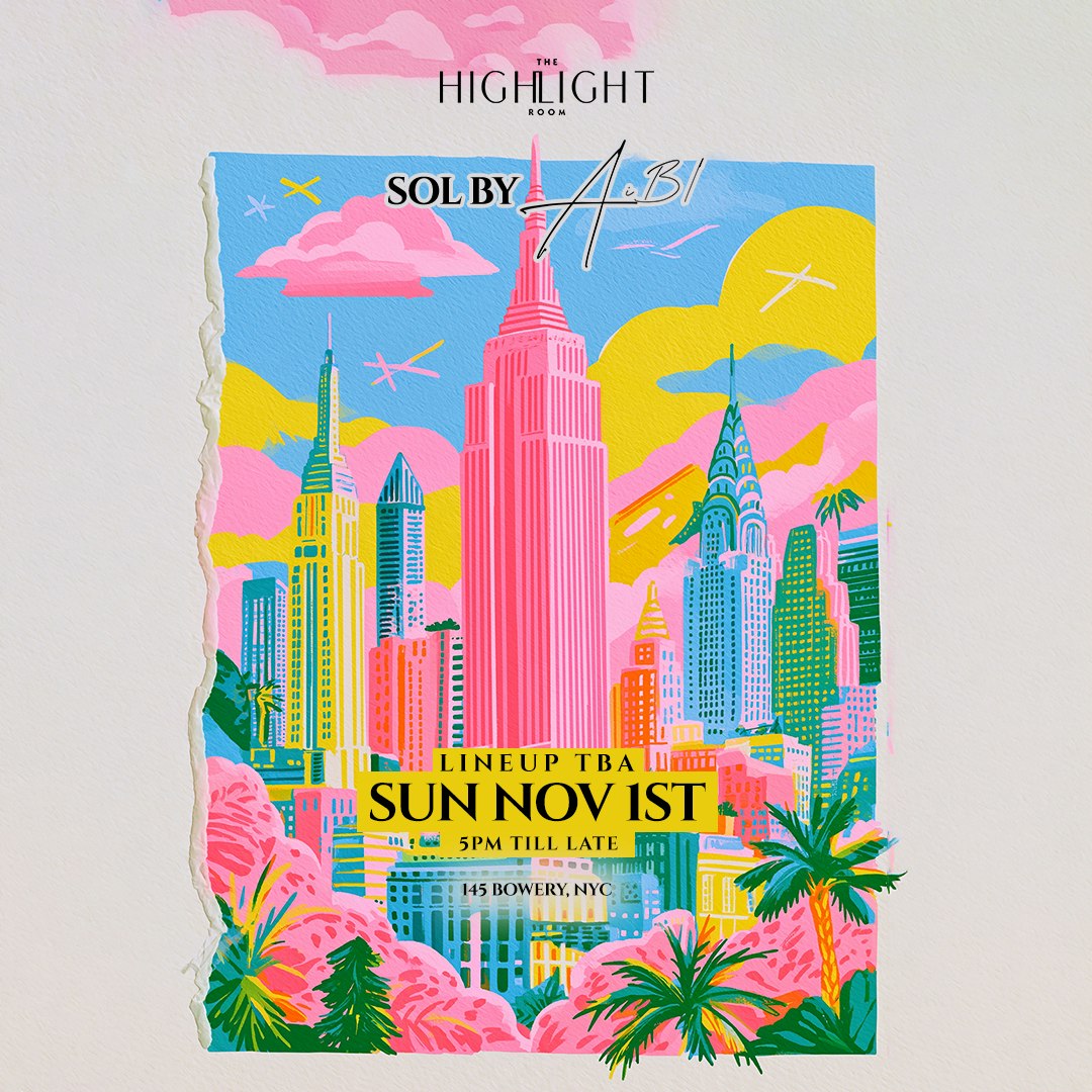 The Highlight room presents: SOL By Alibi