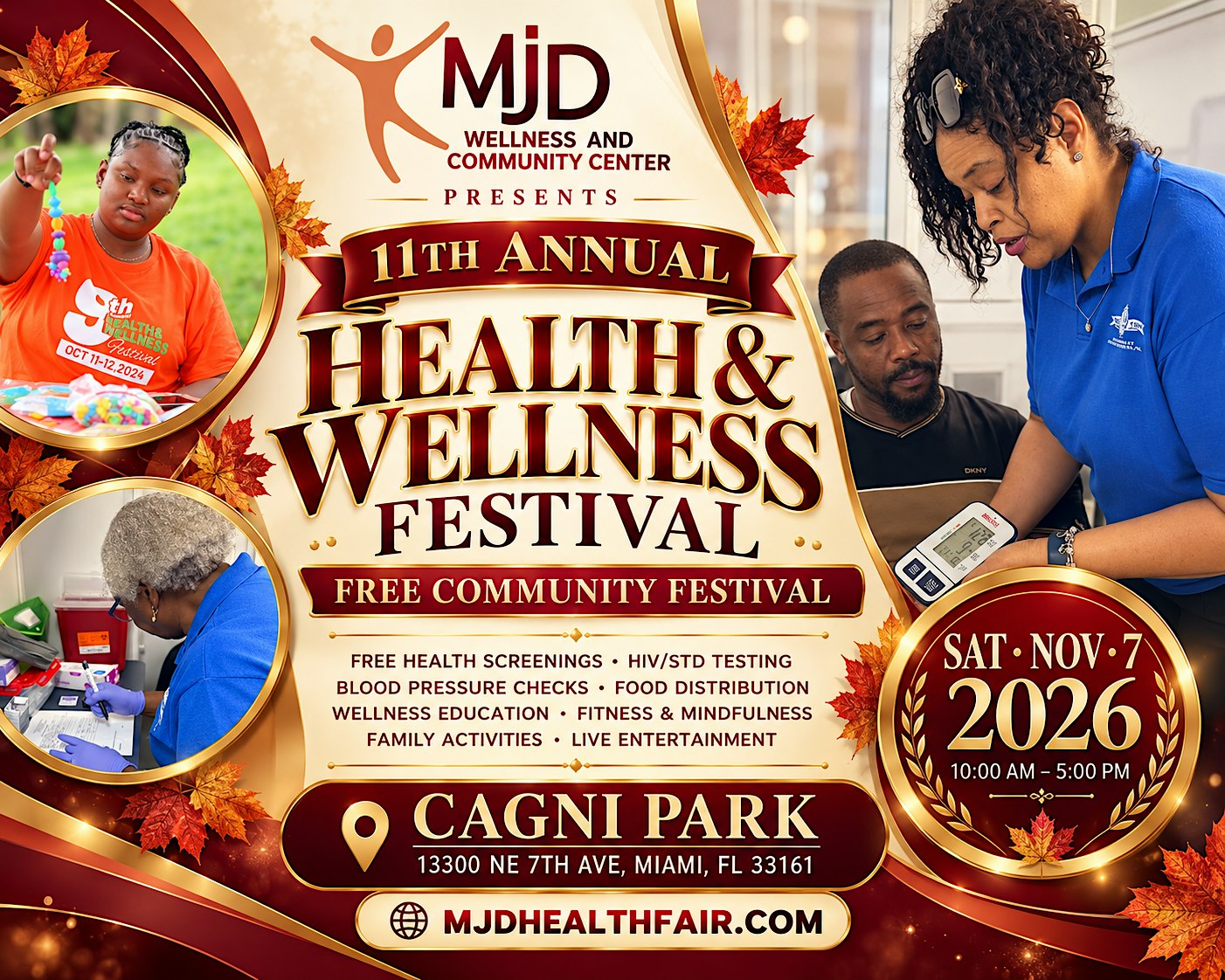 11th Annual MJD Health and Wellness Festival 2026