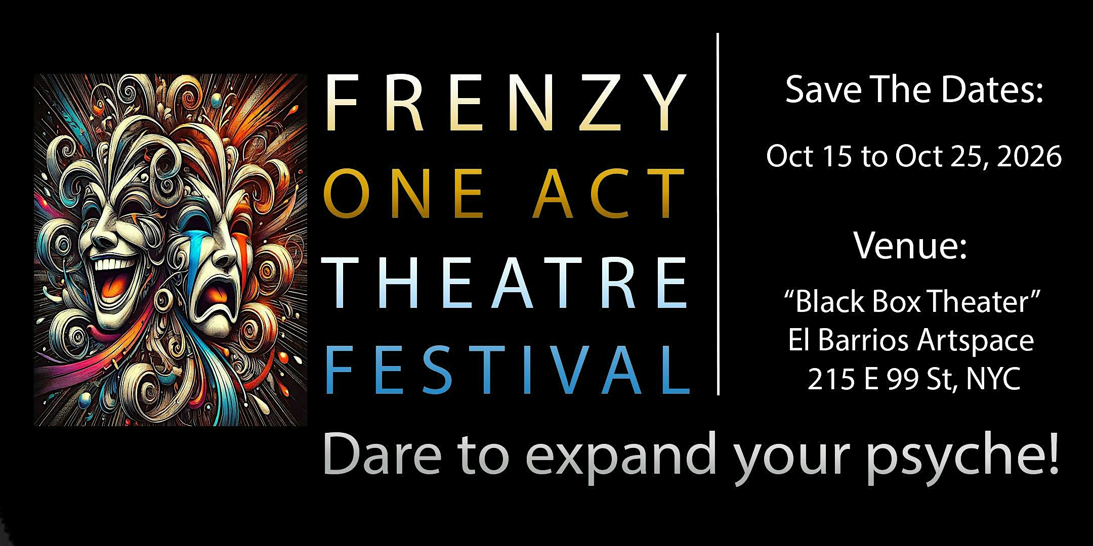 Frenzy Fest 2026 | One Act Theater Festival