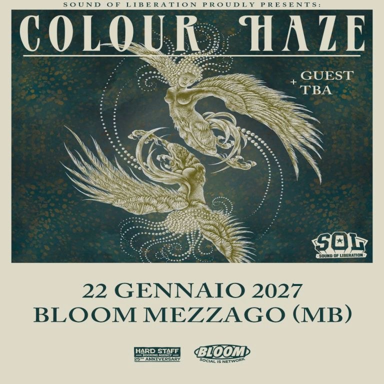 COLOUR HAZE dal vivo al Bloom di Mezzago