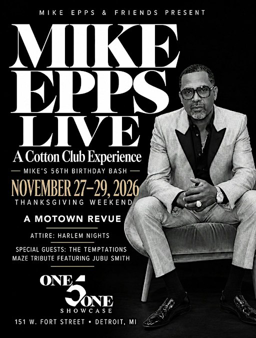 MIKE EPPS LIVE | A Cotton Club Experience