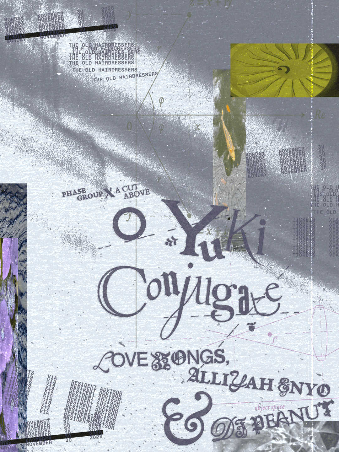 Phase Group x A Cut Above: O Yuki Conjugate, Love-Songs, Alliyah Enyo, dj peanut