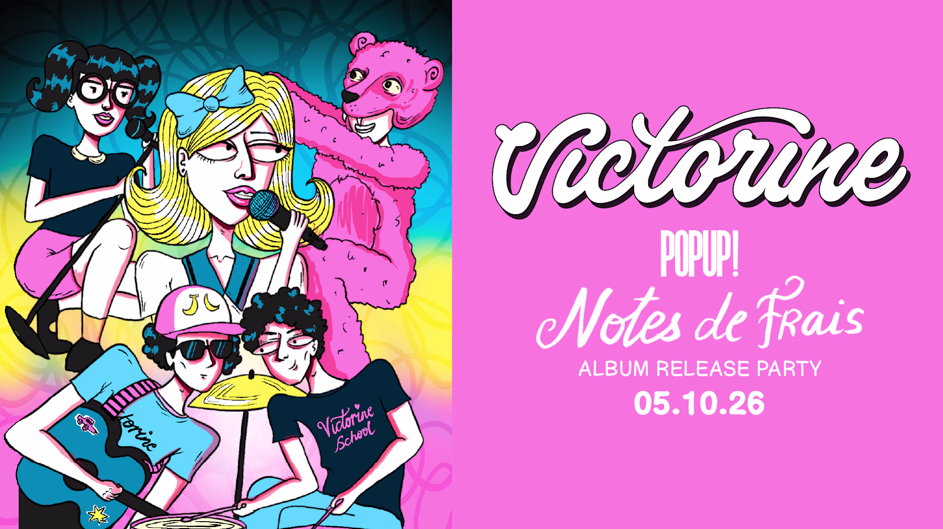 Victorine - Release Party 'notes De Frais'
