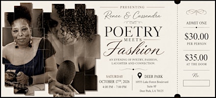 Poetry Meets Fashion