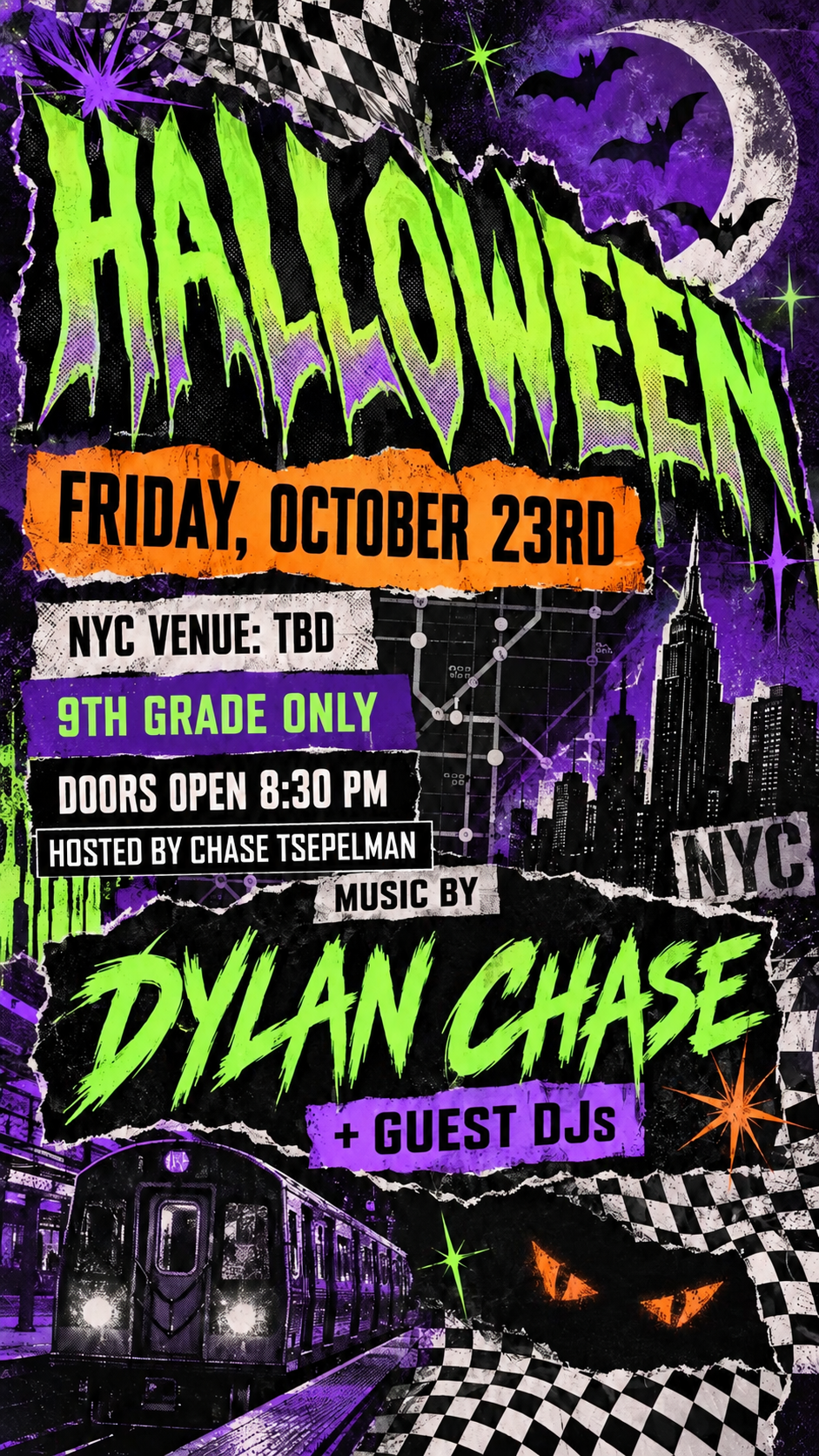 Halloween October 23th 10th & 11th Grade