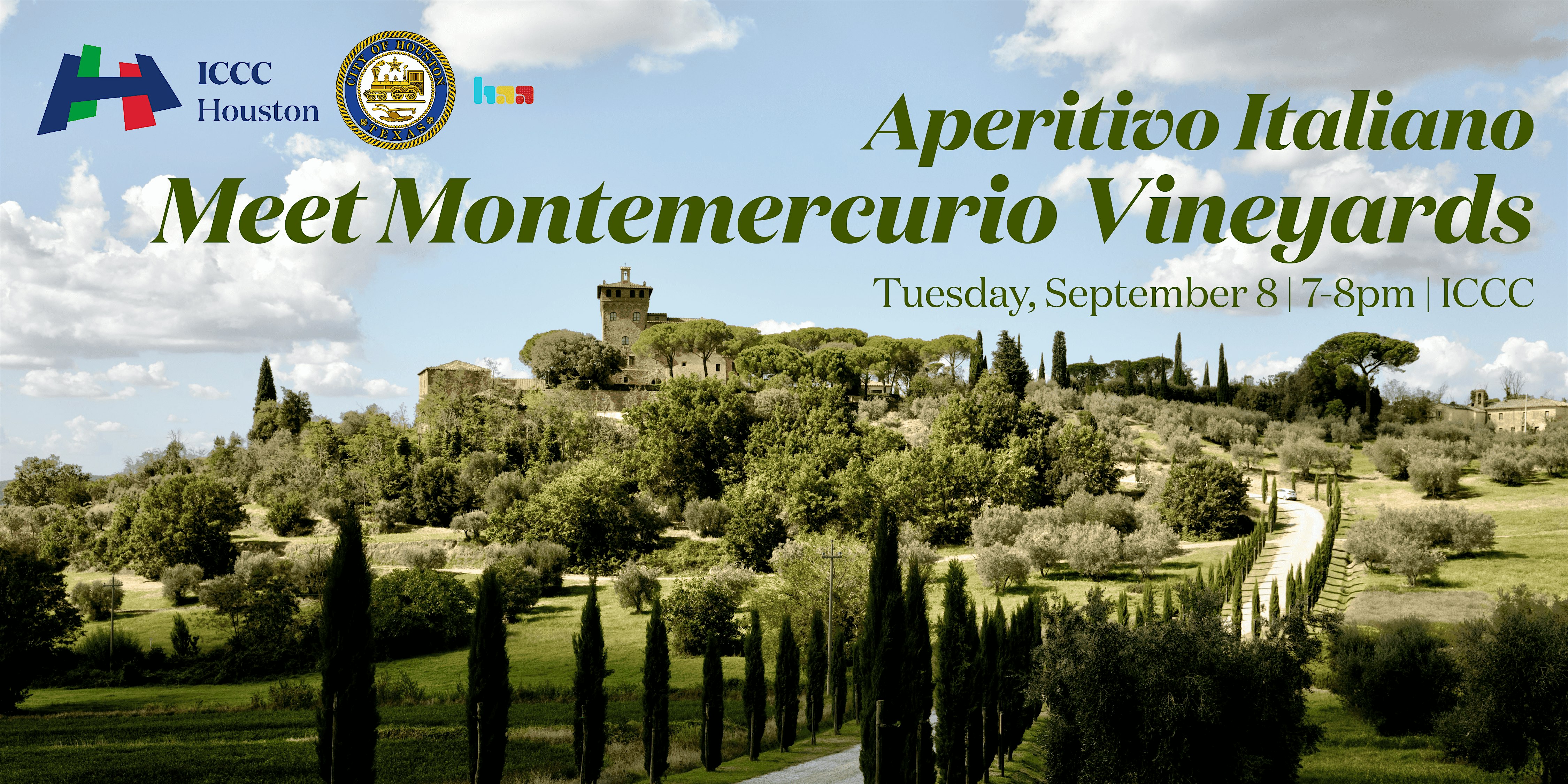 Aperitivo Italiano Wine Tasting: Meet Montemercurio Vineyards