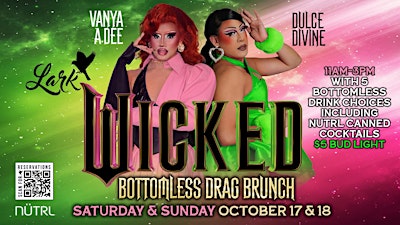 Wicked Bottomless Drag Brunch
