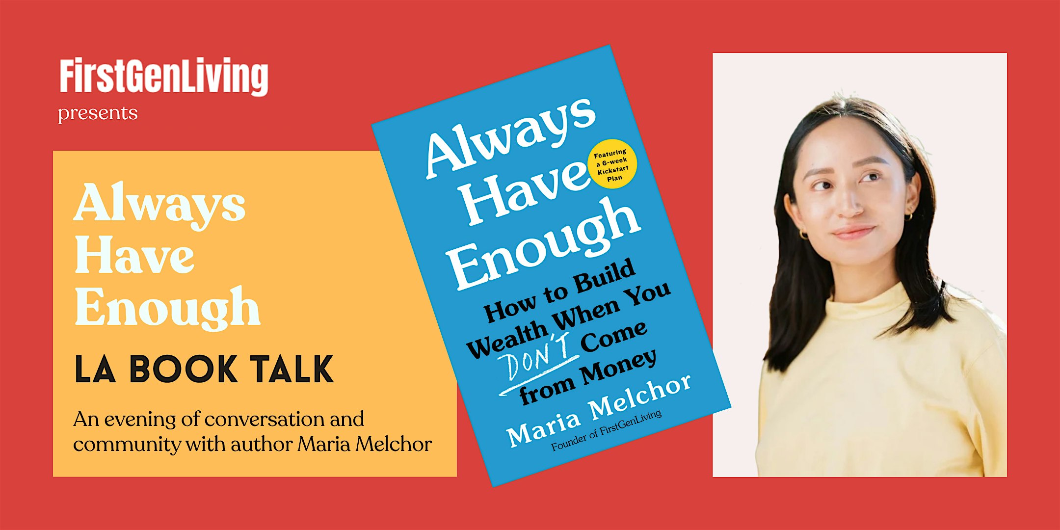 ALWAYS HAVE ENOUGH LA Book Talk