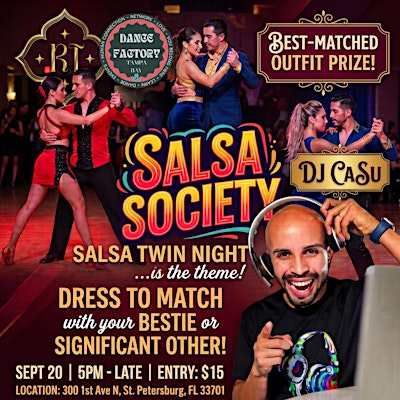 Salsa Society: Salsa Twin Theme @Red Thread in DTSP!