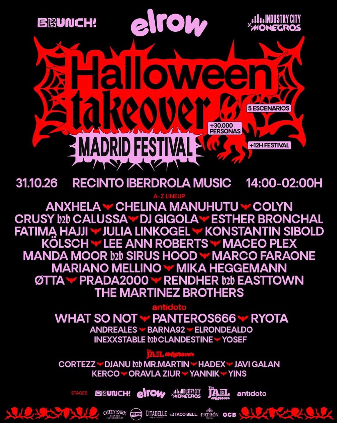 MADRID HALLOWEEN TAKEOVER FESTIVAL