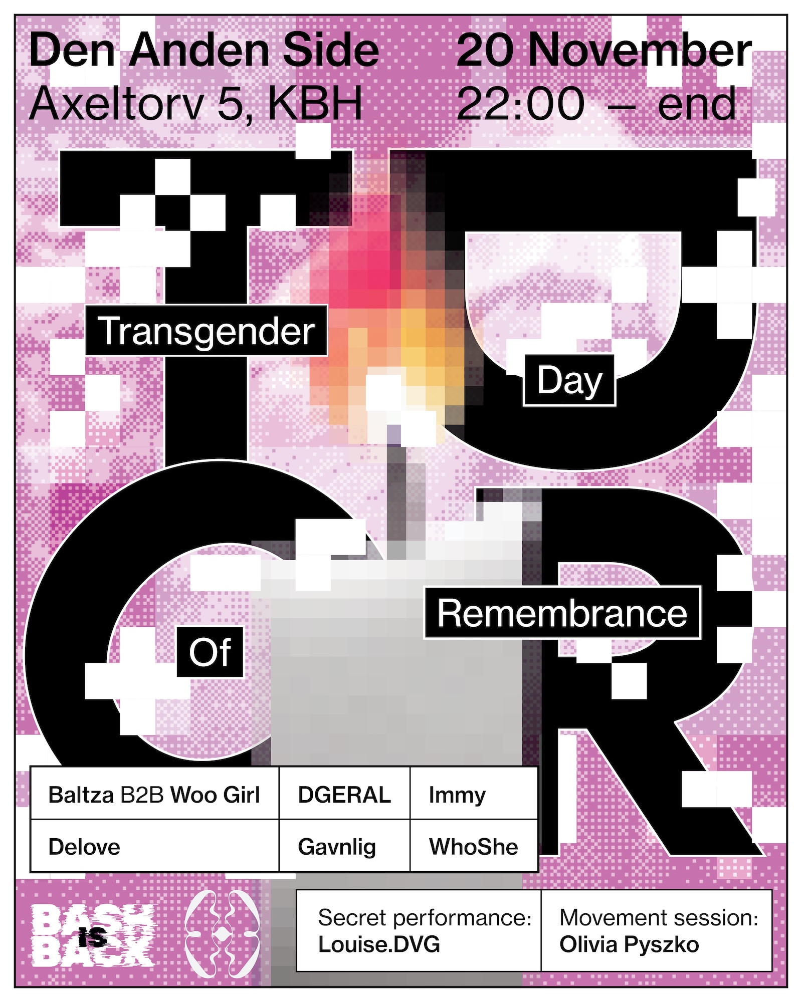 International Transgender day of Remembrance by BASH IS BACK