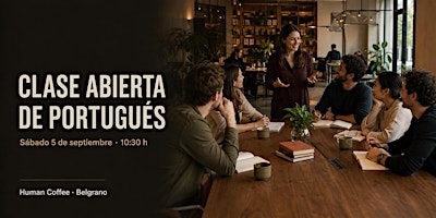 Clase abierta de portugués todos los niveles