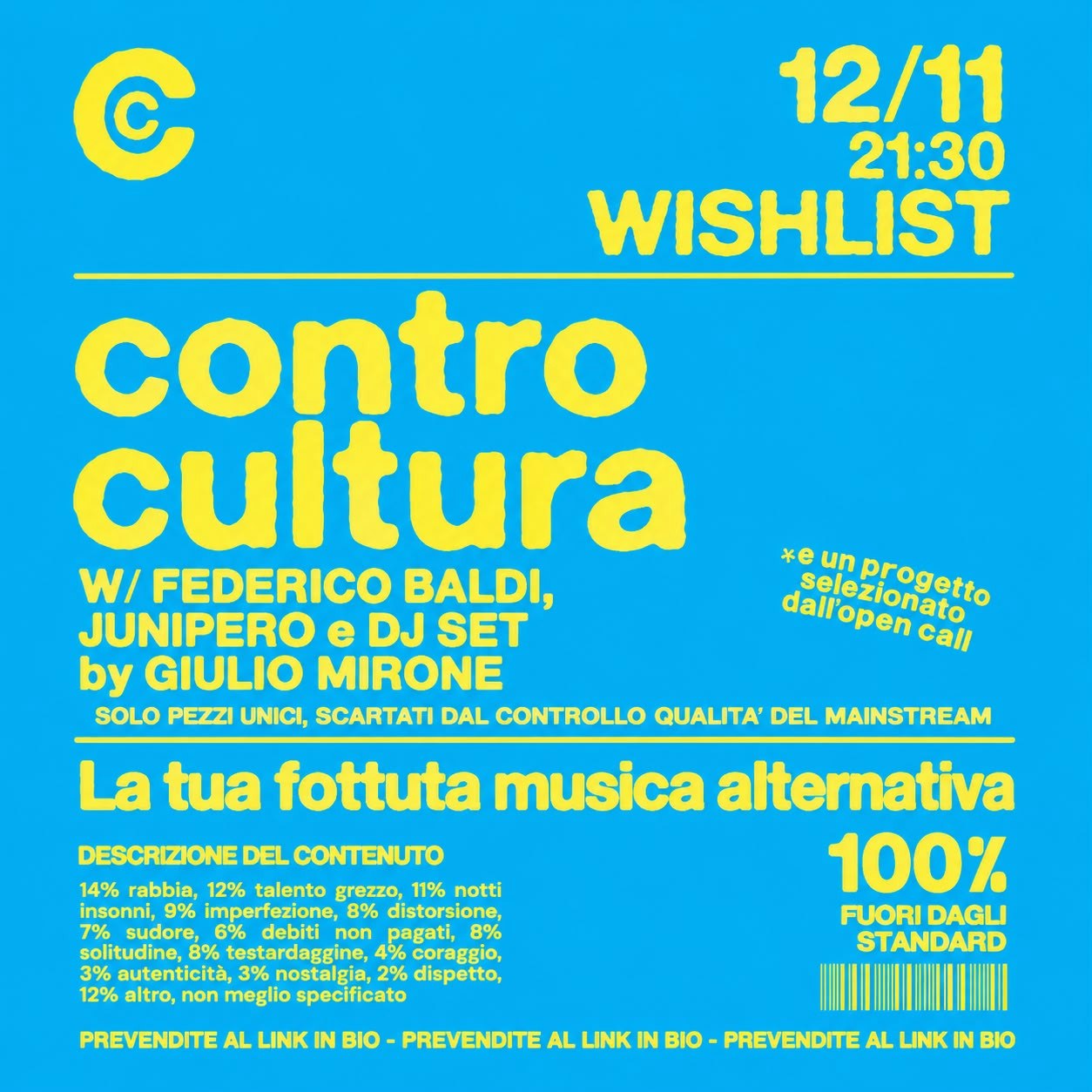 ControCultura: La tua Fottuta Musica Alternativa